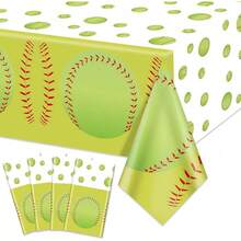 Kitchen Tablecloth - Softball Sports - View 12