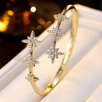 1pc Star Element Luxury Elegant Chic Ring