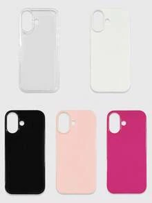 Bộ 5 ốp lưng điện thoại tối giản màu trắng, hồng, đen, chất liệu Dopamine, màu cơ bản, tương thích với các dòng & Galaxy 17 Pro Max 11 13 14 15 16 Galaxy A05 A13 A15 A14 A32 A54 A52 A34 S21 FE S22 S23 S24 S25 Plus Ultra S26 S26 Plus S26 Ultra, màu pastel mùa xuân, quà tặng kỷ niệm, sinh nhật, tiệc tùng. Phiên bản quốc tế, không phải phiên bản nội địa. - Nhiều màu - Xem 63