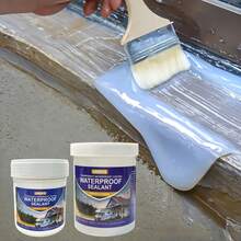 Transparent Waterproof Sealant, Leak Repair Adhesive, Heavy Duty Sealant For Roof And Pipe, Transparent Crack Filler, Water-Based Glue, DIY Drainage Repair Kit, Multi-Surface Adhesive, Fast Drying Emergency Repair