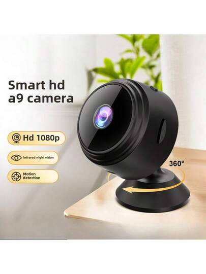 1080P Mini WiFi Camera A9 APP Remote Home Security Monitoring Camera, Wireless Infrared Indoor Outdoor Motion Detection view 7