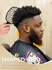 1/2/3/4pcs Barber Shop Men Hair Braider Twist Sponge Gloves African Hair Styling Fork Comb Hair Curls Foam For Salon Hairdressing Tools, Hair, Barber, Hair Tools, Hair Products,Hair Dryer,Hair, Accessories, Hair Products, Hair Tools, Hair Stuff, Hair Care, Curly Hair Brush, Barber, Barber Accessories, Hairdressing Equipment,Travel Essentials,Travel Essential,Hairstyle,Hairdressing,Hair,Travel,Hair Products,Hair Tools,Hair Stuff,Barber,Barber Accessories,Barbershop,Hairdressing Equipment - Multicolor - View 4