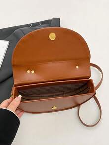 Niche Design Women's Handbag, Fashionable Retro High-Quality Textured Messenger Bag, Solid Color Versatile Underarm Saddle Bag, Casual And Versatile Style, Suitable For Daily Outings, Travel, And Office Workers Commuting,Women's Fashionable Solid Color Handbag Casual Versatile Crossbody Bag For Daily Commuting Party Date Shopping High-End Commuter Bag,Purse,Purses And Bags Women,Tote Bag,Brown Purse,Carteras Para Mujer,Pink Purse,Bolsos Para Mujer,Crossbody Bags For Women,Totes Bags For Women,Orange Purse,Cartera Para Mujer Elegante,Hand Bags For Women,Shoulder Bags,Purse,Purses And Bags Women,Tote Bag,Bags For Women,Brown Purse,Carteras Para Mujer,Pink Purse,Bolsos Para Mujer,Crossbody Bags For Women,Tote Bags For Women,Cartera Para Mujer Elegante,Purse For Woman,Pumpkin,Autumn,Halloween,Fall,Christmas,Thanksgiving,Festival,Cyber Monday,Holiday,Gift,New Year,Snow,Winter,Warm,End-Of-Year,Party - 彩色 - 查看 7