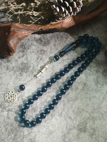 1 件 45 颗珠子中东沙特祈祷珠、伊斯兰 Tasbih 祈祷珠手链、亚克力穆斯林祈祷珠 Tasbih、适合圣诞节、新年、情人节礼物、男士祈祷珠手链、玫瑰经、阿拉伯风格时尚百搭手链 - 彩色 - 查看 6