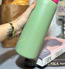 32oz Insulated Stainless Steel Water Bottle With Straw For Sports And Travel, Sports Water Bottle - Nhiều màu - Xem 13