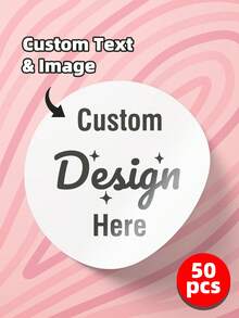 1-240pcs Customizable Labels - Stickers With Customizable Text & Images, Including Customized Thank You Labels, Waterproof Stickers, Customizable Photo Avatars, Colorful Customized Thank You Labels, Personalized Stickers For Home, Office, Multi-Purpose, Housewarming, Home Decor, Arts, Crafts & Sewing, Calendars & Holidays ,For Family - Multicolor - View 91