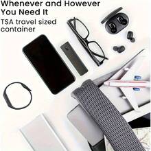 Frasco spray de fibra ultrafina 2 em 1 com bico de spray e pano de limpeza - Design cinza durável para telefone, computador, óculos e muito mais - Perfeito para uso doméstico, dormitório ou escolar (somente frasco vazio)