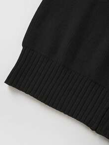 FOR BEAUTY Autumn And Winter New Solid Color Round Neck Zipper Knitted Cardigan Women's Top, Gentle Korean Elegant Casual Loose Lazy Style Versatile Suitable For Go Out Commuting Sweater Coat Autumn Women's Clothing New Year