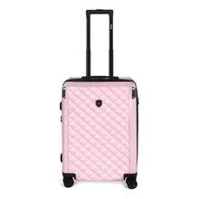 NEW YORK XPRESS Suitcase 20"/24"/28",Expandable Hardside W/Double Spinner Wheels&TSA Lock,Carry On Luggage Travel Suitcase,Student Suitcase For Back-To-School Season - 粉色 - 查看 12