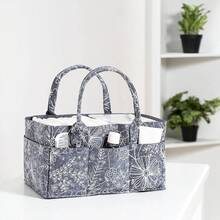 Organizador de almacenamiento de fieltro - Floral - Ver 6