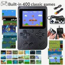 1台Macaron Mini 400合1复古掌上游戏机，大屏幕便携式游戏机，内置400多款经典游戏，支持电视连接，多种颜色可选 - 彩色 - 查看 21