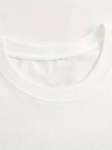 Women Round Neck T Shirt Steal I Dare Ya Baseball Player Graphic Print Short Sleeve Casual Sporty Tee For Softball Fans And Athletic Wear - 白色 - 查看 3