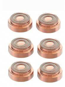 面部脱毛器替换头，适用于 Finishing Touch Flawless 第二代脱毛器，双光环无痛温和型，女士专用