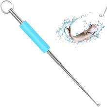 Stainless Steel Fishing Hook Extractor Quick Release Tool With Ergonomic Handle Multi-Purpose Design For Fishing