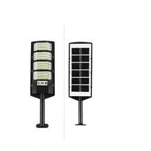 800.000 lúmenes Luz solar LED súper brillante, Luz solar exterior de alta potencia de 500W, Lámpara de camino de jardín, Foco - Negro - Ver 13