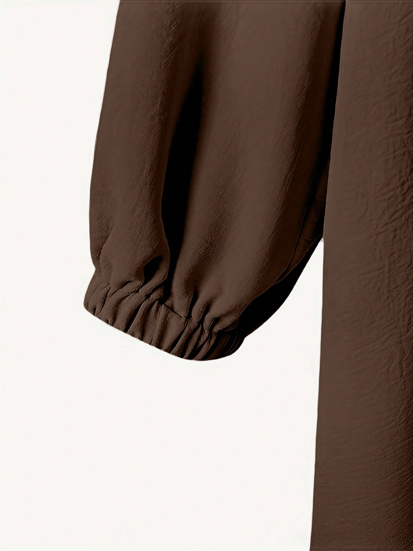 مجموعة عباية مكونة من 2 قطعة: ملابس علوية كم طويل...