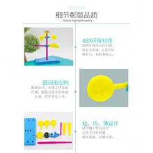 1 pieza Medidor de dirección del viento DIY - Un proyecto científico sencillo para niños - Kit de manualidades DIY - Experimento científico - Paquete de materiales hechos a mano - Creación científica - Mejora las habilidades prácticas - Material ABS - Diseño ligero - Fácil instalación - Adecuado para actividades familiares, actividades al aire libre, actividades en el hogar - Decoración de arte de jardín - Artículo decorativo para el techo