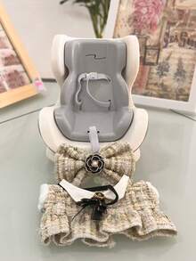 مقعد أمان السيارة لتمثال (بدون دمية)، مقعد أمان السيارة لتمثال ، ديكور فتحة التهوية الداخلية، اكسسوارات دمية 15/17 سم، ملابس بديلة للجيل الأول والثاني