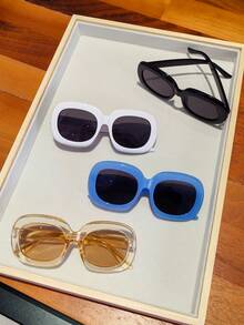 4pcs Kids Eyeglasses Set, Retro Fashionable Y2K Novelty Decorative Glasses, Suitable For Boys And Girls Daily Matching, Graduation/Back To School/Valentine's Day Gift