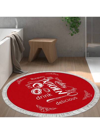 Pearl Digital Non Slip Printed Turkish Vloerkleed AL4035 Zachte Touch, Washable Tapijt Felt Backing Moderne ative Vloer Mat, Living Room, Bedroom, Bathroom, Hallway Or Entryway Available In Many Sizes Quick Drying, Highly Absorbent, Soft, Com Tafel Both Indoor Outdoor view 7