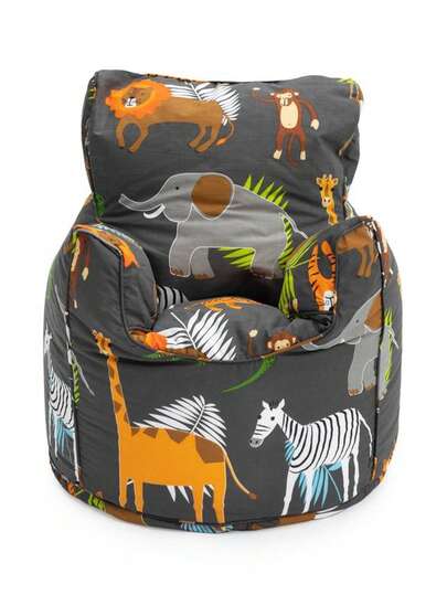 Bed Kids Bean Bag Armchair Toddler Beanbag Chair Playroom Pouffes