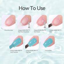 Nail-Primer, Acid Free Natural Nail Bond Nail-Primer For Gel Nail Polish, Non Acid Nail-Primer For U V Gels, Fast Drying Prep Dehydrator Base Varnish Manicure Bonder Liquid 15ml{"Color_name":"15mlNailPrimer"} - 15毫升指甲底霜 - 查看 9