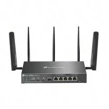 TP-Link ER706WP-4G Wireless Router Gigabit Ethernet Dual Band (2.4 GHz / 5 GHz) Black - Black - View 1