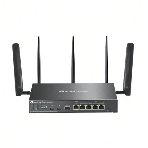 TP-Link ER706WP-4G Wireless Router Gigabit Ethernet Dual Band (2.4 GHz / 5 GHz) Black - Black - View 1