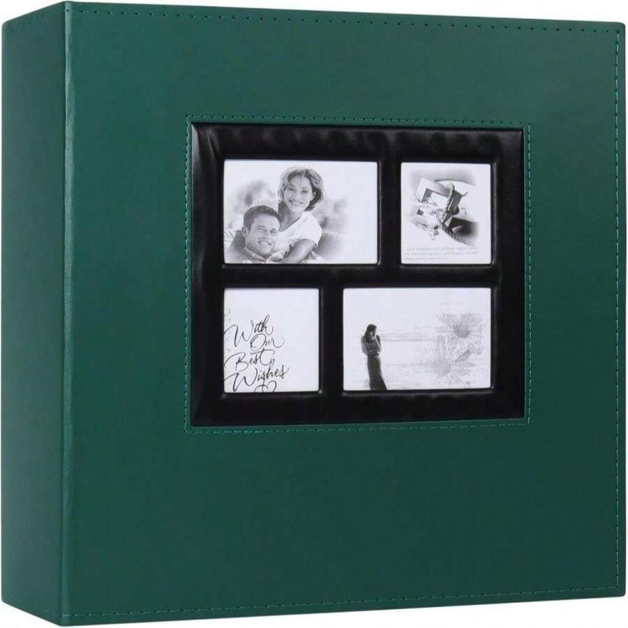 RECUTMS Photo Album 4x6 1000 Pockets Photos, Extra Large Capacity Family Wedding Picture Albums Holds 1000 Horizontal And Vertical Photos (Dark Green) - ColorG - 查看 1