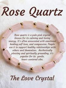 疗愈水晶手链：紫水晶、玫瑰石英、青金石、虎眼石、黄水晶、电气石、保护手链、爱情手链 - 青金石 - 查看 6