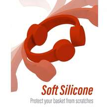 Clipes magnéticos de silicone para fritadeira a ar - Fivelas reutilizáveis resistentes ao calor para papel vegetal, fixação segura para cozinhar na fritadeira a ar, alimentos - acessórios de cozinha, acessórios para fritadeira a ar, material de fácil limpeza