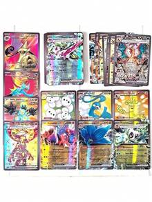 300PCS  Anime Figure Cards,Creative Tables Games Deck Cards Suitable For Collection,Collection Card Toys Gift Card Rare Collection Battle Trainer Gift(Random Style)