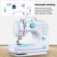 12 Stitches Electric Sewing Machine Mini Household Sewing Machine With Extension Table UK 220V - UK Plug(220-240V) - View 8