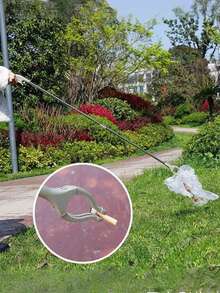 32-39Inch Heavy-Duty Folding Grabber Tool, Lightweight Pole For, Seniors, Commercial/Residential Use - Long Trash Pickup, Window Cleaning, Access Aid (Easy Foldable Design) - Multicolor - View 3