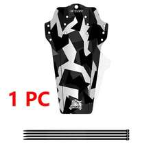 1 pieza Guardabarros universal para bicicleta, delantero/trasero, para neumático/rueda, guardabarros de alas para bicicleta de montaña y de carretera, accesorios de ciclismo