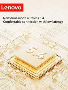 Lenovo 2025新款开放式耳机，无线耳挂式耳机，蓝牙5.4连接，智能通话降噪，深沉低音，人体工学设计，佩戴不显眼，舒适稳定，户外运动耳机 - 經典黑 - 查看 12
