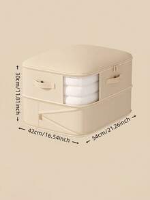 Oversized Portable Compression Storage Bag,Extra Large Capacity Space-Compression Storage Bag- Zipper Closure, Durable Nylon Clothing And Bedding Travel Organizer Bag- Stackable Home Moving Storage Bag,Space-Saving Organizer For Clothes, Quilts, Pillows, Sofa Cushions, Duvets - Ideal For Bedrooms And Living Rooms,Efficient Space Optimization For Wardrobe And Under-Bed - Multicolor - View 16