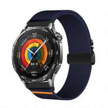 Correa de nailon de 22 mm y 20 mm compatible con Samsung Galaxy Watch 7 6 5 4 de 40 mm y 44 mm, Galaxy Watch 6 Classic de 47 mm, y pulsera compatible con Huawei Watch GT5 3 4 Pro