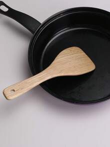 1pc Wooden Rice Spoon, Wooden Kitchen Serving Spoon - Multicolor - View 10