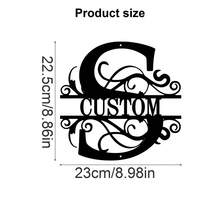 1 Fine Metal Art Logo - Personalized Last Name Logo, Name Design, Home Decoration With Custom Initials Thumbnail, Classic Style, Wall-Mounted Wall Art Decoration For Theme Parties, Perfect Heartfelt Gifts For Friends And Family, Customizable Wedding Gifts., Valentine Day, Valentine Day Decor Ornamental Exquisite, High-Quality Custom, Personalized, Unique Ideal Gifts For Her Pets ,Forever Love - Multicolor - View 55
