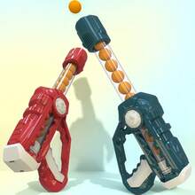 EVA Material Toy Gun With Bullet-Shaped Projectiles, Manual-Automatic Mechanism & Grip Design, Durable Toy Gun, Compatible With -Style Accessories (No Electronic Components), Realistic Toy Gun