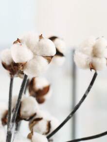 3/6pcs Artificial Stems, Flower Bolls, 23.6 Inch Branch, Floral Plant Stick For Farmhouse Decor, Vase Fillers, Flowers, Rustic Sprigs For Vase Fillers, Floral Arrangements And Farmhouse Fall Decorations And DIY Crafts Christmas Decorations