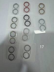 闪光相机保护膜适用于 17 Pro Max 透明镜头保护玻璃适用于 17 17 Air 17 Pro 后镜头盖