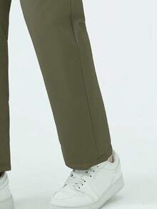 Women'S Thermal Lined Waterproof Windproof Insulated Ski Pants, Outdoor Snow Pants, Winter Warm Hiking Pants Tights - Army Green - View 5