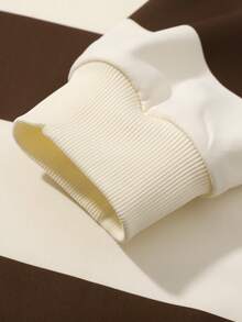 This Men's Minimalist Collar Bright-Colored Front-Buttoned Long-Sleeved Polo Shirt Is Suitable For Casual Daily Wear And Is Ideal For The Workplace. It Is An Ideal Christmas Gift For Husbands In Autumn And Winter - Brown - View 5