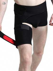 1 Peça Joelheira Esportiva, Protetor de Perna para Fitness, Prevenção de Distensão Muscular, Suporte para Quadril, Virilha e Coxa