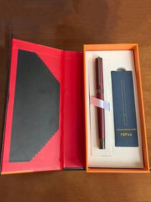 [Customized] Personalized Engraved Metal Business Office Ball Pen Gift Set With Refill, 2pcs, High Quality Ballpoint Pen For Daily Writing, Signature, Birthday, Father's Day, Thanksgiving, Christmas, Gift For Friends, Relatives, Leaders, Colleagues Back To School - Multicolor - View 58