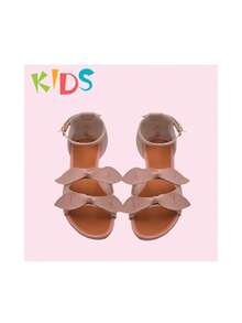 CHILDREN'S 2-LOOP Women's Sandal Flat Girls - 淺粉色 - 查看 3