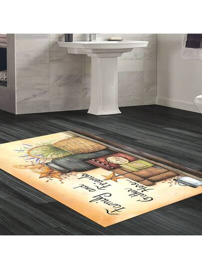 Pearl Digital Non Slip Printed Turkish Vloerkleed AL4024 Zachte Touch, Washable Tapijt Felt Backing Moderne ative Vloer Mat, Living Room, Bedroom, Bathroom, Hallway Or Entryway Available In Many Sizes Quick Drying, Highly Absorbent, Soft, Com Tafel Both Indoor Outdoor view 7