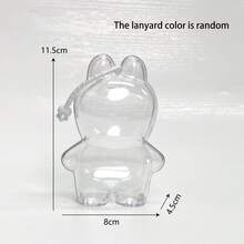 4.0 Vỏ bảo vệ - Vỏ bảo vệ Acrylic trong suốt - Vỏ cứng - Túi đựng búp bê chống bụi - Vỏ bảo vệ phiên bản mini - Mặt dây chuyền túi - Phụ kiện - Quà sinh nhật - Quà ngày lễ - Quà Giáng sinh (Chỉ có vỏ bảo vệ) - Nhiều màu - Xem 5